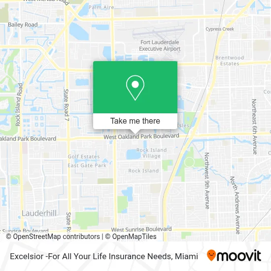 Excelsior -For All Your Life  Insurance Needs map