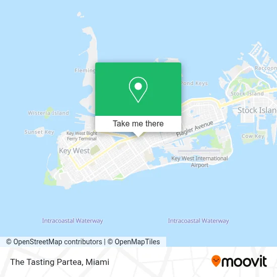 The Tasting Partea map