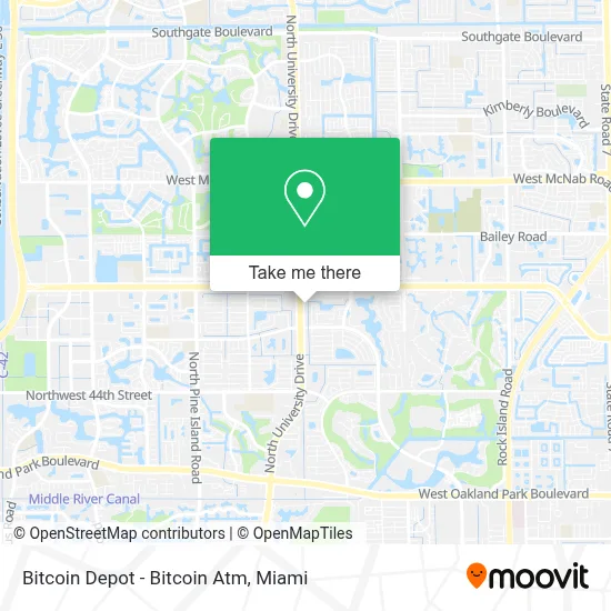 Bitcoin Depot - Bitcoin Atm map