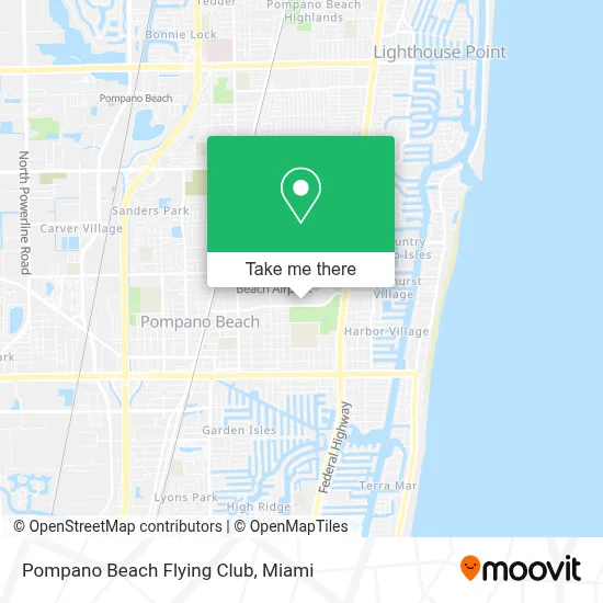 Pompano Beach Flying Club map