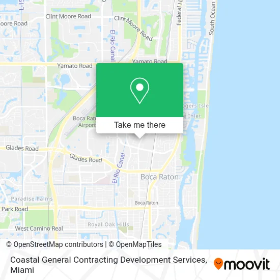 Coastal General Contracting Development Services map