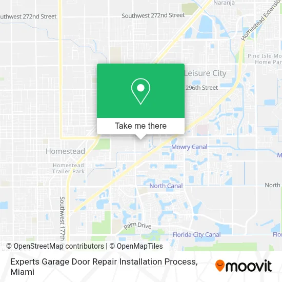 Experts Garage Door Repair Installation Process map
