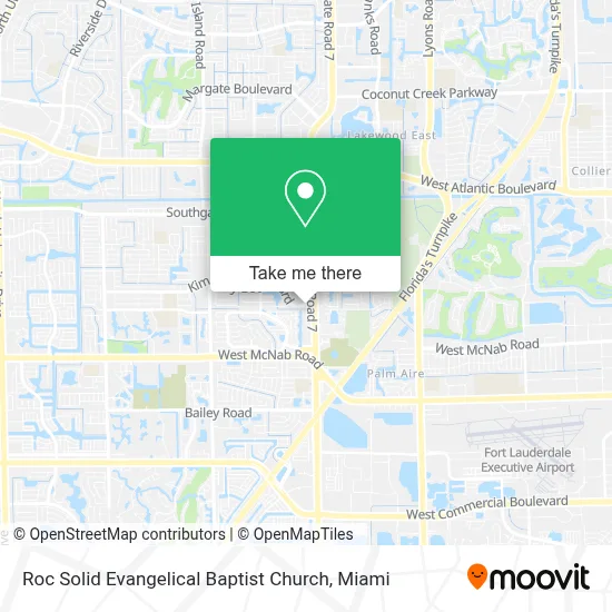 Roc Solid Evangelical Baptist Church map