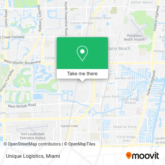 Unique Logistics map