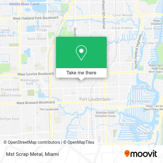 Mst Scrap Metal map