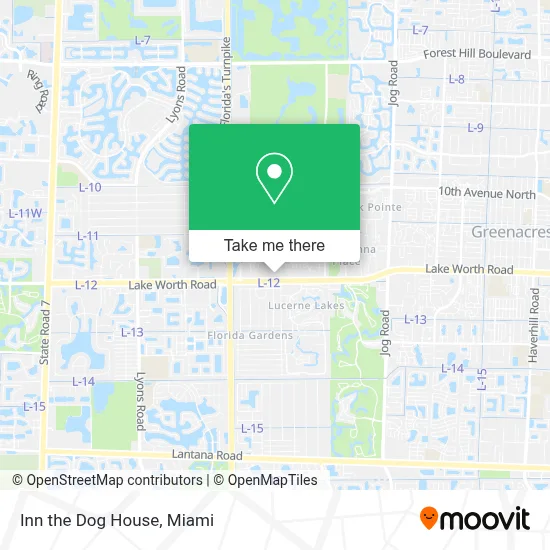 Inn the Dog House map