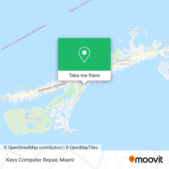 Keys Computer Repair map