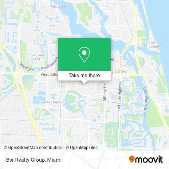 Bsr Realty Group map