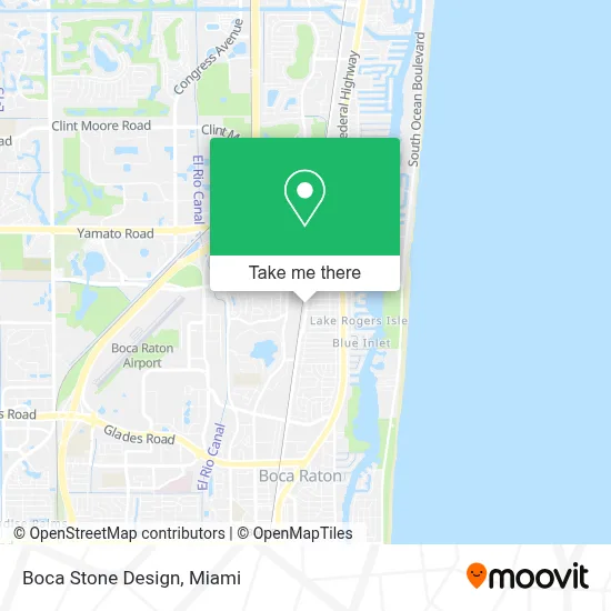 Boca Stone Design map