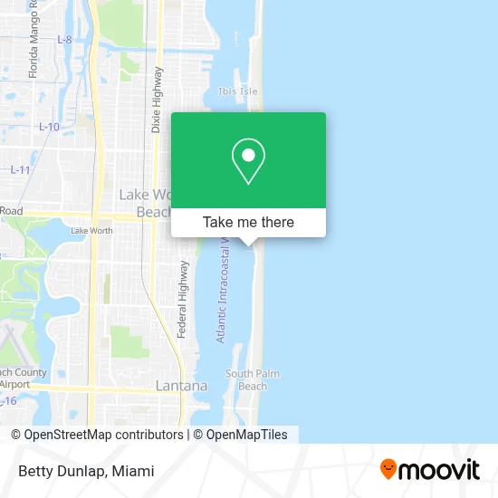 Betty Dunlap map