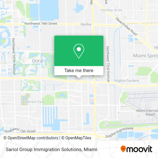 Sariol Group Immigration Solutions map