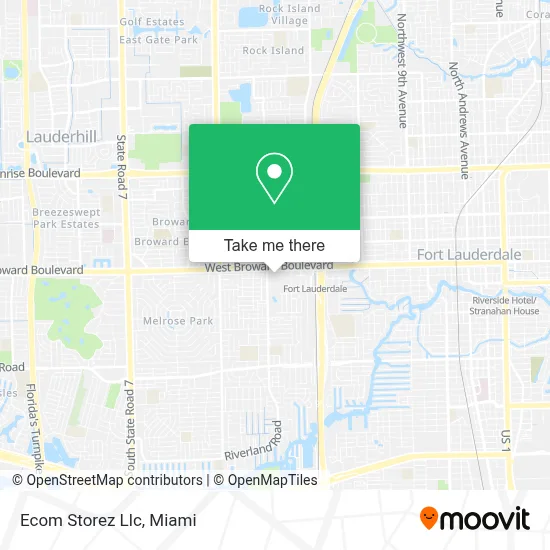 Ecom Storez Llc map