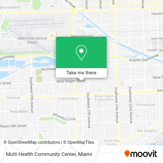 Multi Health Community Center map