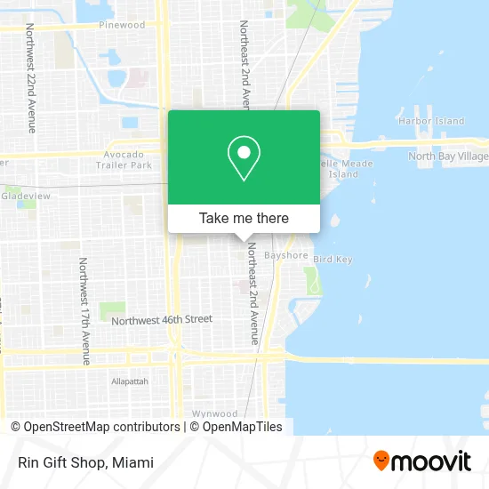 Rin Gift Shop map