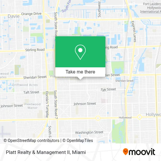 Platt Realty & Management II map