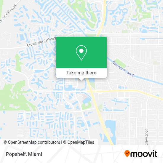 Popshelf map