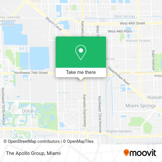The Apollo Group map