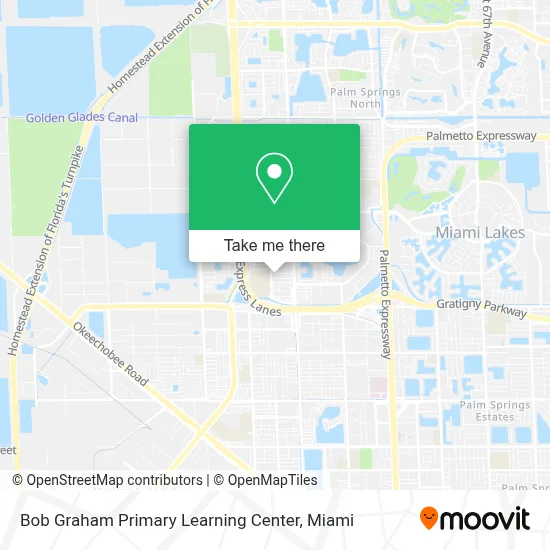 Bob Graham Primary Learning Center map