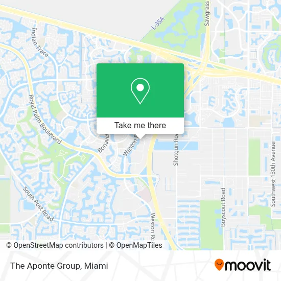 The Aponte Group map