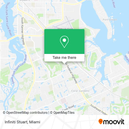 Infiniti Stuart map