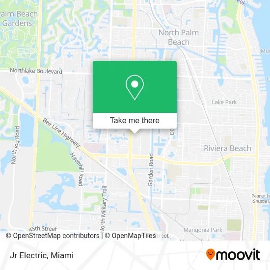 Jr Electric map