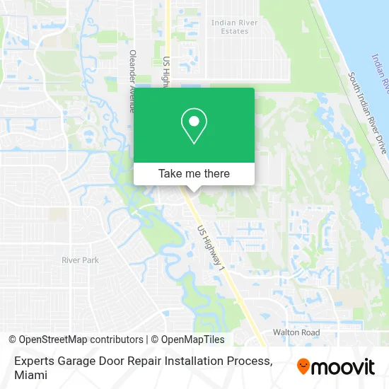 Experts Garage Door Repair Installation Process map