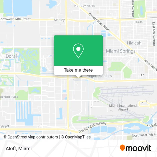 Aloft map