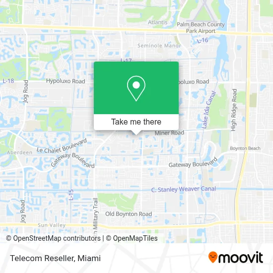 Telecom Reseller map