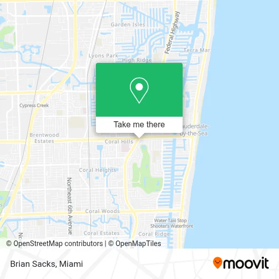 Brian Sacks map