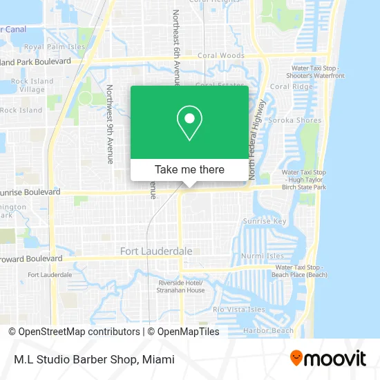 M.L Studio Barber Shop map