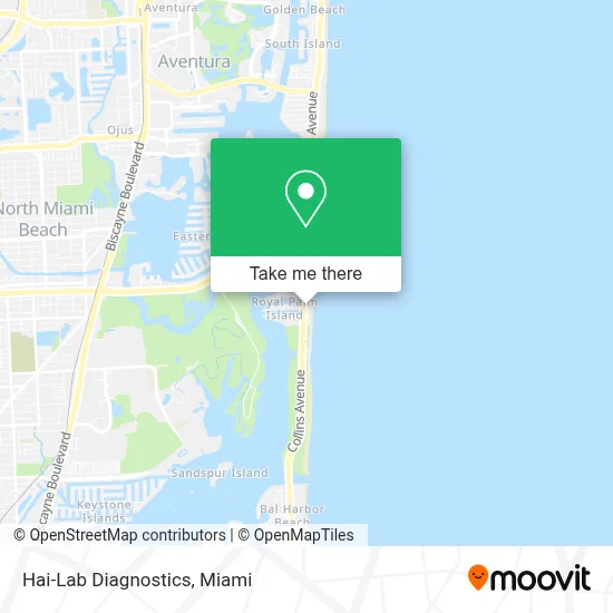 Hai-Lab Diagnostics map