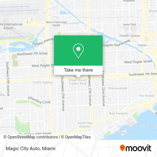 Magic City Auto map