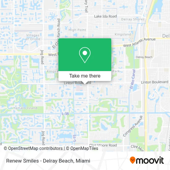 Renew Smiles - Delray Beach map