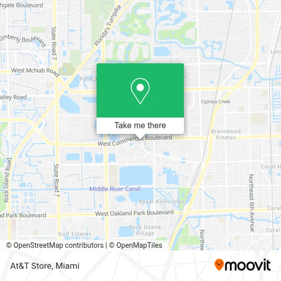 At&T Store map