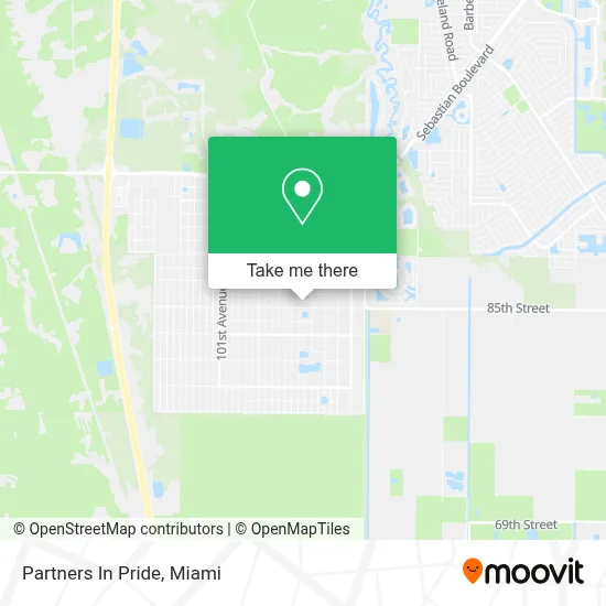 Partners In Pride map