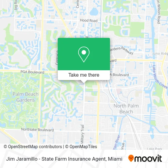 Jim Jaramillo - State Farm Insurance Agent map