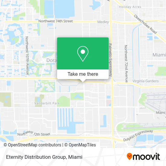 Eternity Distribution Group map