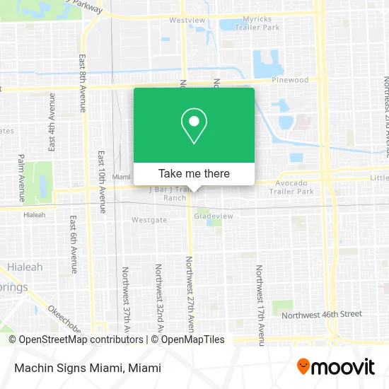 Machin Signs Miami map