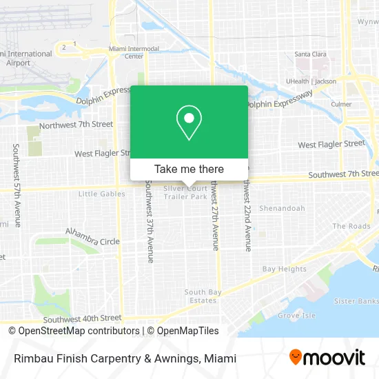 Rimbau Finish Carpentry & Awnings map