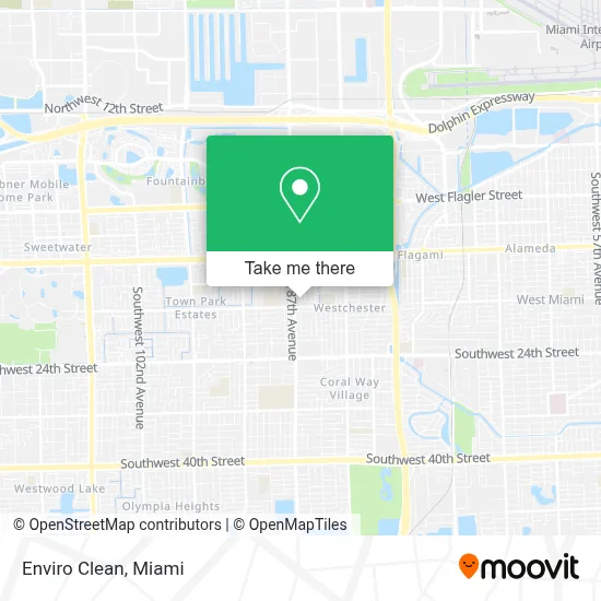 Enviro Clean map