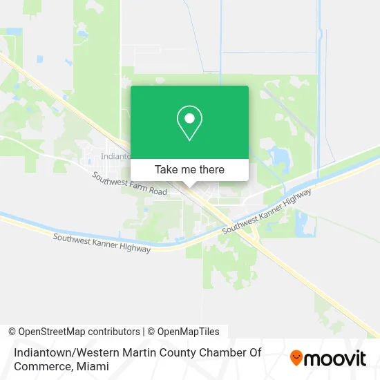 Indiantown / Western Martin County Chamber Of Commerce map