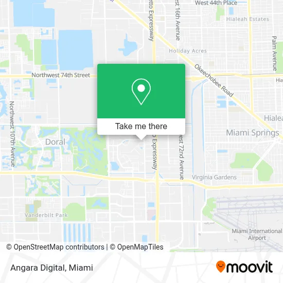 Angara Digital map