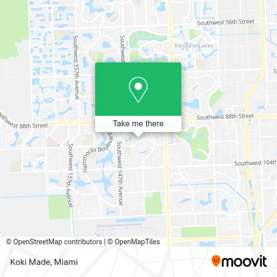 Koki Made map