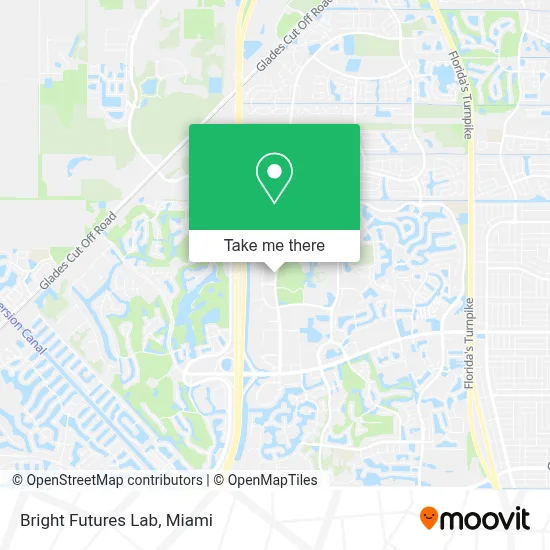 Bright Futures Lab map