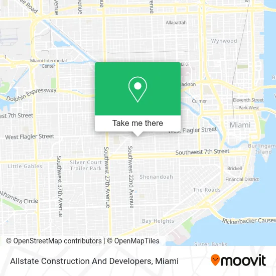 Allstate Construction And Developers map