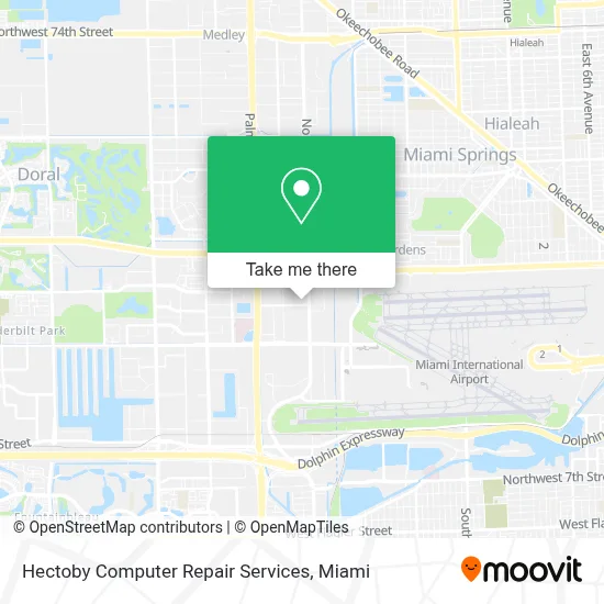 Hectoby Computer Repair Services map