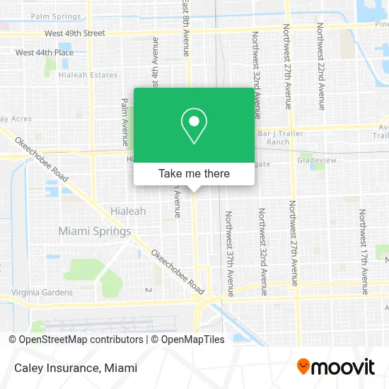 Caley Insurance map