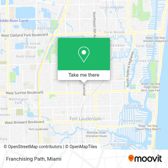 Franchising Path map