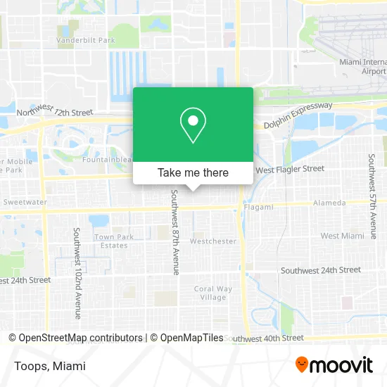 Toops map