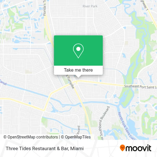 Three Tides Restaurant & Bar map